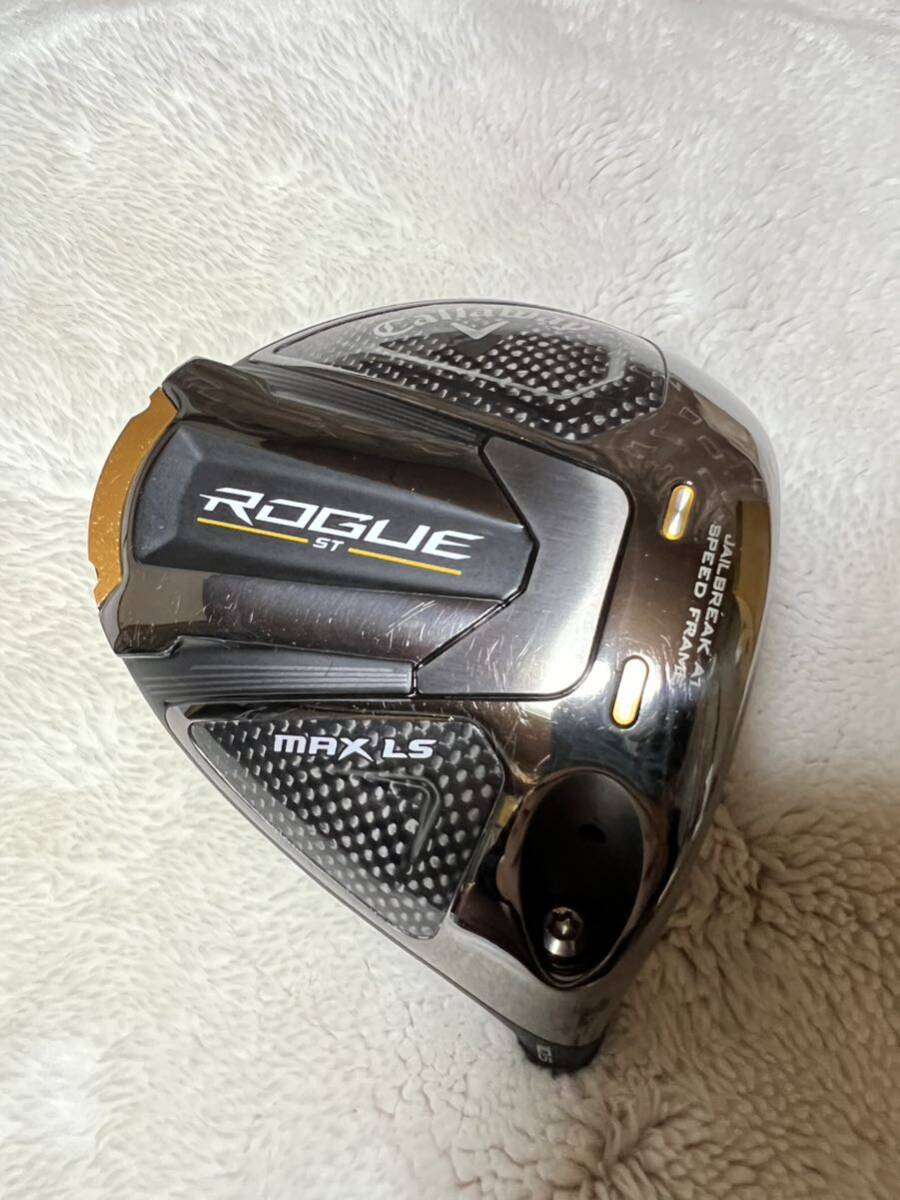 中古美品★Callaway キャロウェイ ROGUE ローグ ST MAX LS 10.5ドライバー ヘッドのみ★の画像1