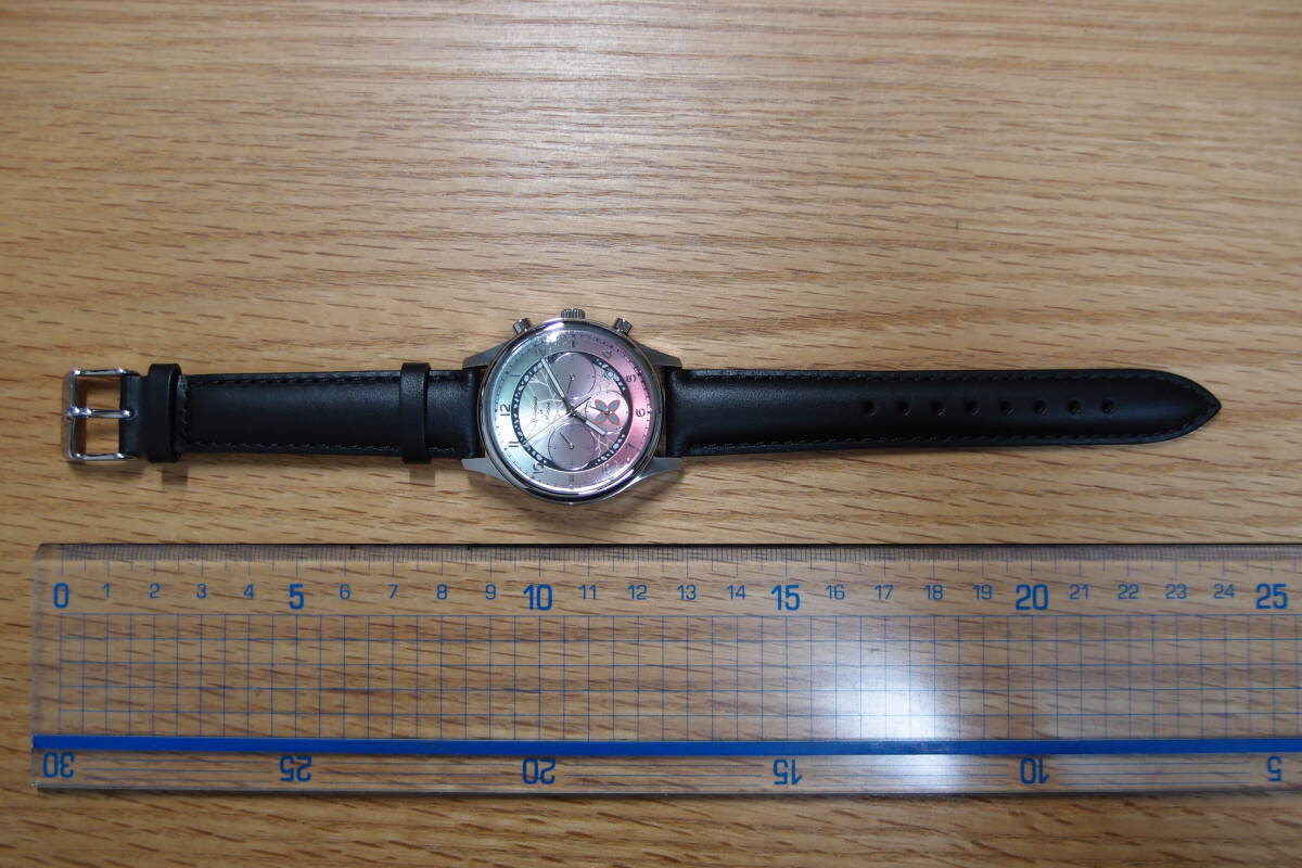 [M-196]... blade TiCTAC collaboration design watch . butterfly .. . model wristwatch unused 