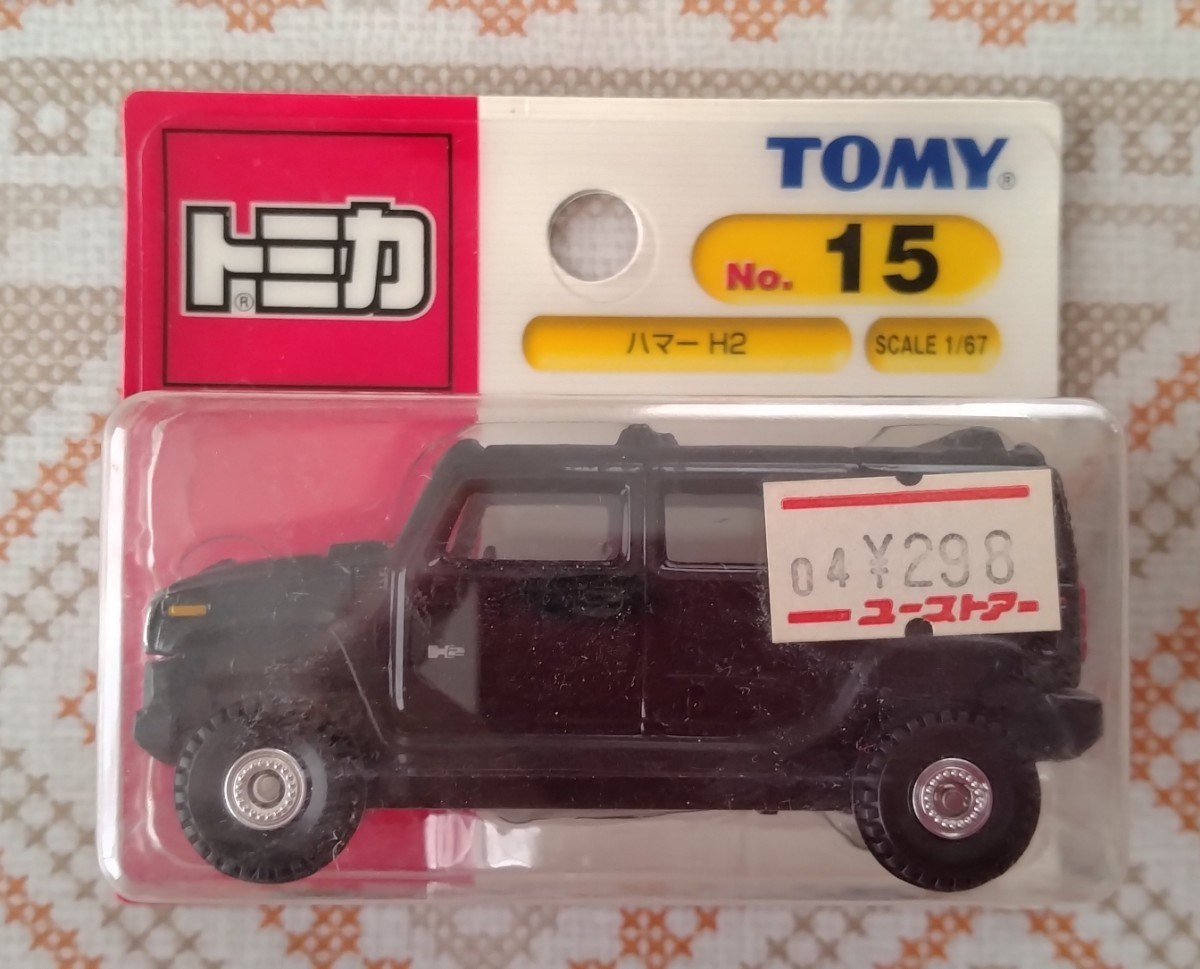 トミカNo.12 No.15x3【4個】BP版トヨタフォークリフトFD200 赤TOMY/日産フェアレディZ300ZX 赤TOMY/ハマーH2/ダイハツコペン 当時物_画像6