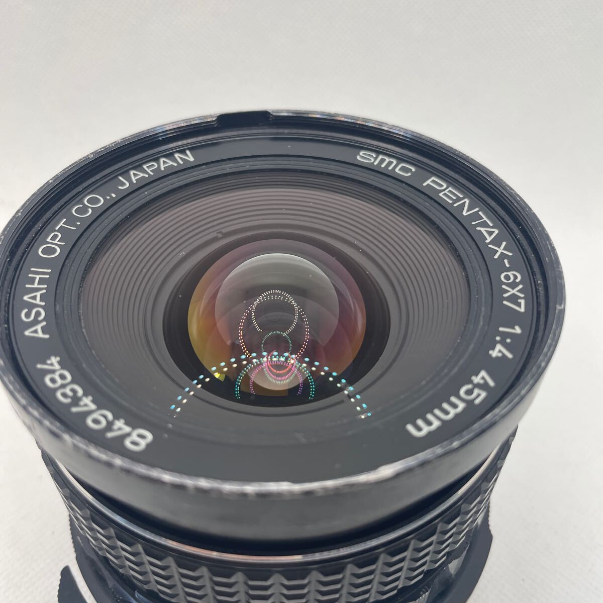 [1 jpy start ]SMC PENTAX 6x7 45mm f4 Pentax medium size camera lens 
