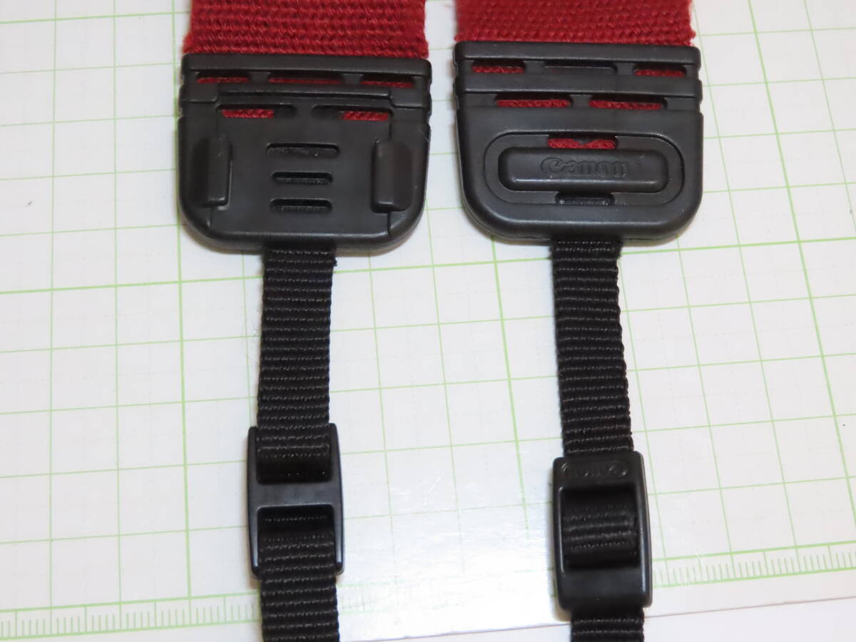 Canon Neck Strap with Eos logos ( Fabric ) キヤノン 布製 ストラップ_画像6