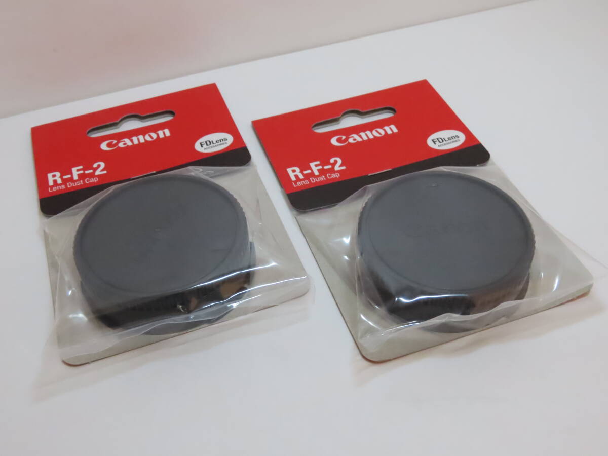 Canon Rear Lens Cap キャノン ＦＤレンズ リア用レンズキャップ 未使用品 ２枚の画像1