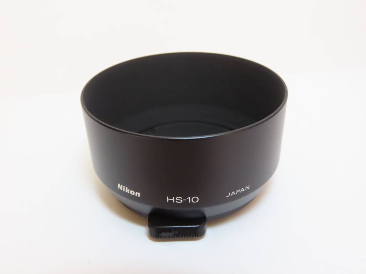 Nikon Lens Hood Snap-on type HS-10 for Nikkor 85mm F/2s Lens ニコン レンズフード_画像2