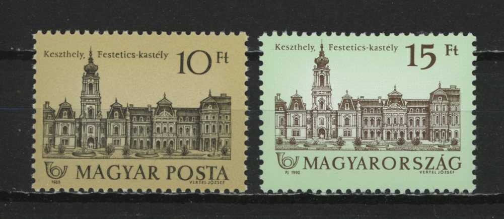 - Hungary 1989 year ordinary stamp / building SC#3030~31 unused NH 2 kind .