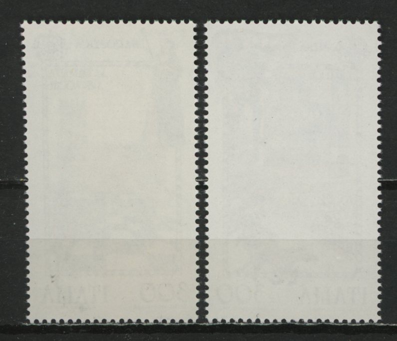 ∞イタリア　1981年　＜ヨーロッパ＞切手　SC#1455~56　未使用NH　2種完_画像2