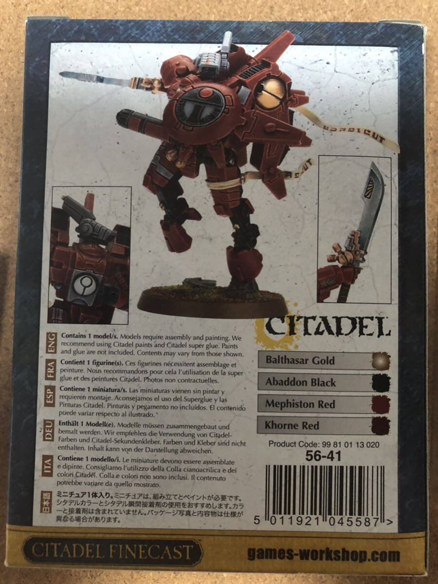 ウォーハンマー 40k タウ・エンパイア コマンダー・ファーサイト 旧版 COMMANDER FARSIGHT warhammer_画像4