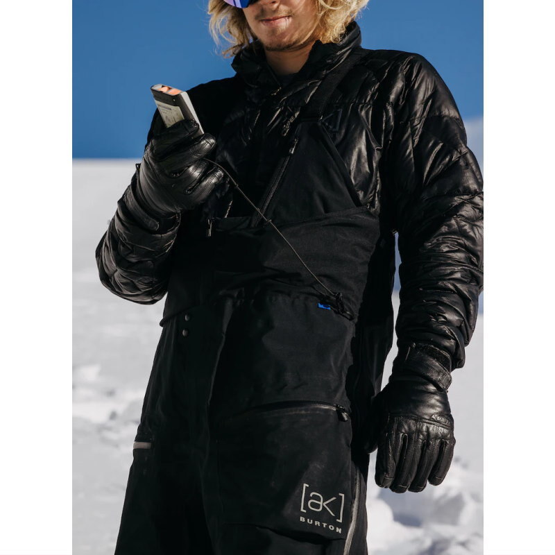 ● BURTON [ak] GORE-TEX TUSK BIB PNT TRUE BLACK Mサイズ メンズ スノーボード スキー PANT ビブパンツ 23-24 日本正規品_画像5