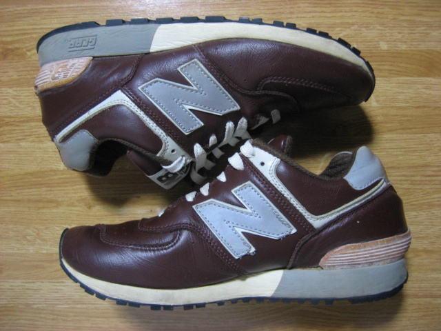 希少☆ 90s USAアメリカ製 NEW BALANCE ニューバランス M576C チョコブラウン US7 25cm D 復刻 ビンテージ/難あり 996 1300 1400 1500_画像5