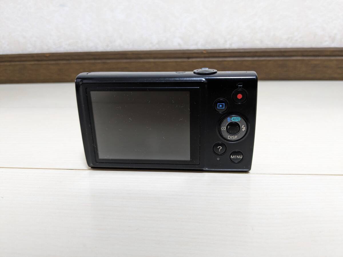 バッテリー&充電器なしの為、動作未確認 ジャンク 訳アリ 現状渡し Canon IXY170 黒 PC2195 2015年製 コンデジ デジタルカメラ オールド_ジャンク