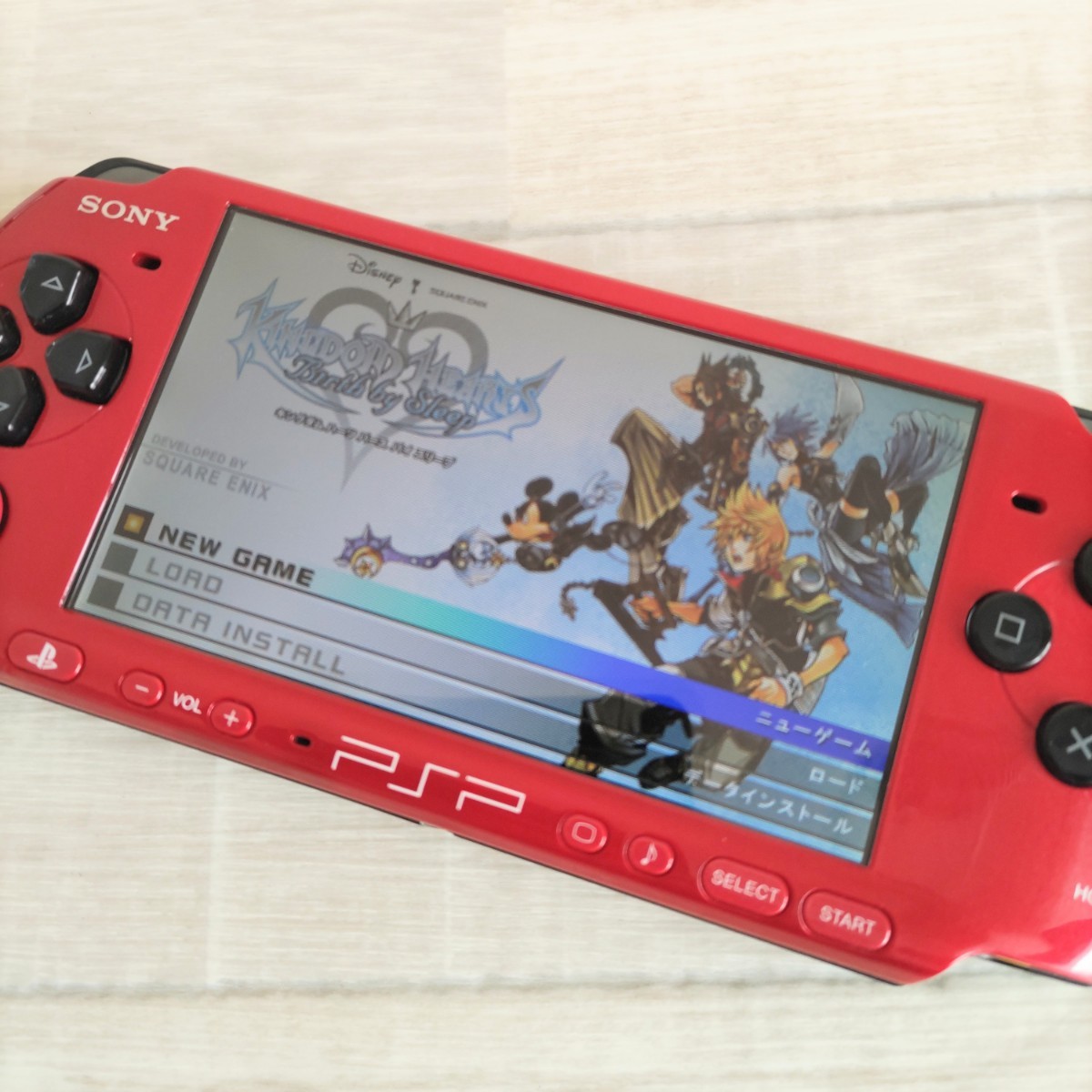 SONY PSP3000 バリューパック レッド/ブラック 箱説付 異音あり _画像2