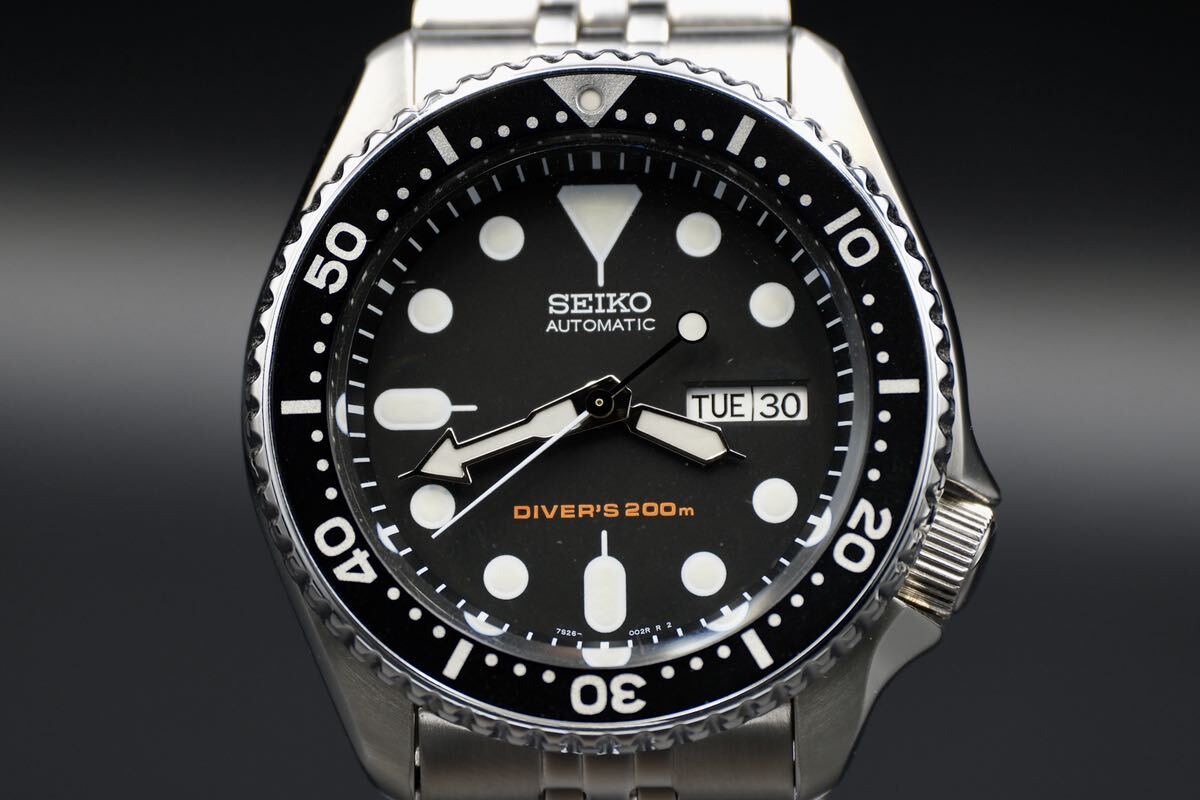 新品即決 SKX007 【1円スタート】SEIKO ブラックボーイ セイコー