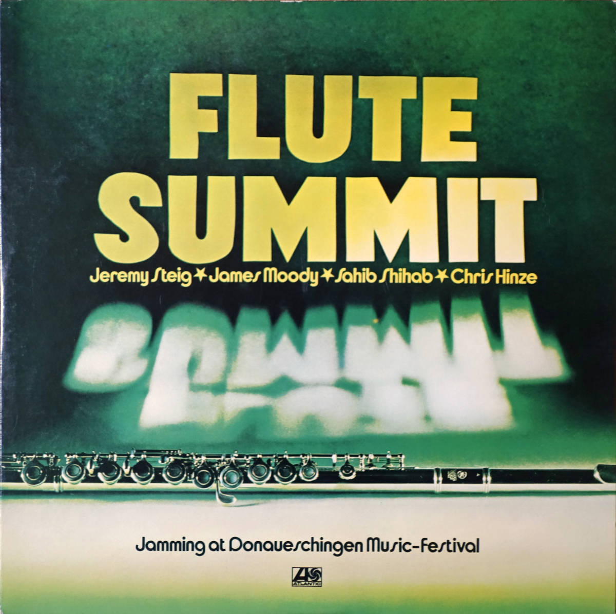 ◆JEREMY STEIG/JAMES MOODY/SAHIB SHIHAB/CHRIS HINZE / FLUTE SUMMIT (JPN LP) -Joachim Kuhn_画像1