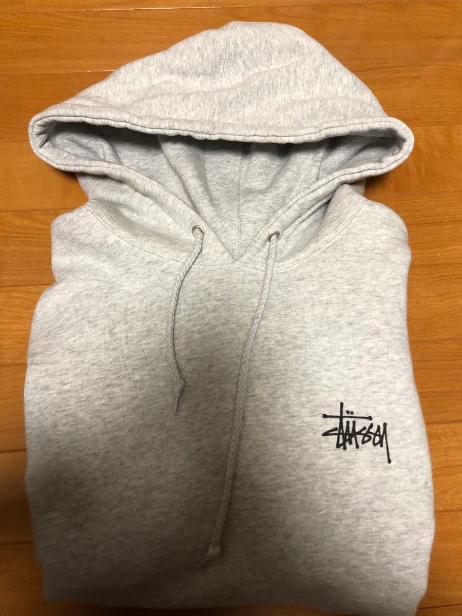 ステューシー ロゴ パーカー ベーシック STUSSY フーディ ビッグロゴ ストリート