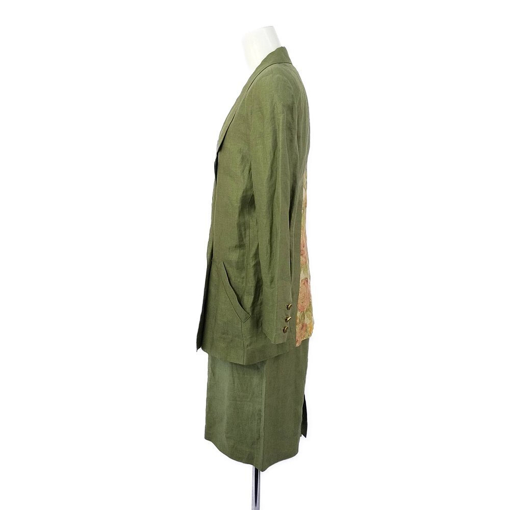  Fendi 365 flower jacket setup tight skirt Vintage /LEGGE 883/42/ green /FENDI next day delivery possible #512594