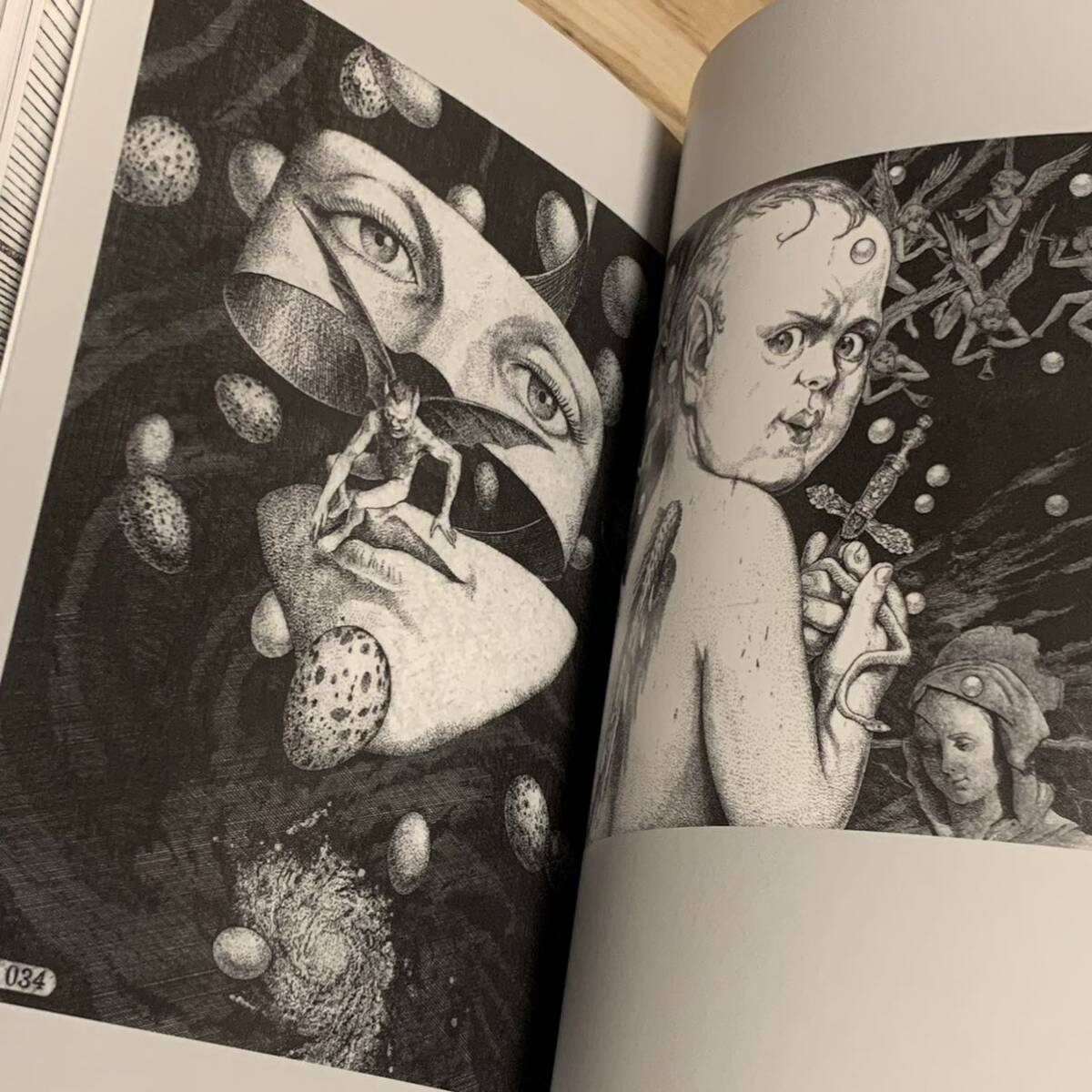 初版帯付 杉本一文 銅版画集 幻想とエロスの桃源郷 ICHIBUN
