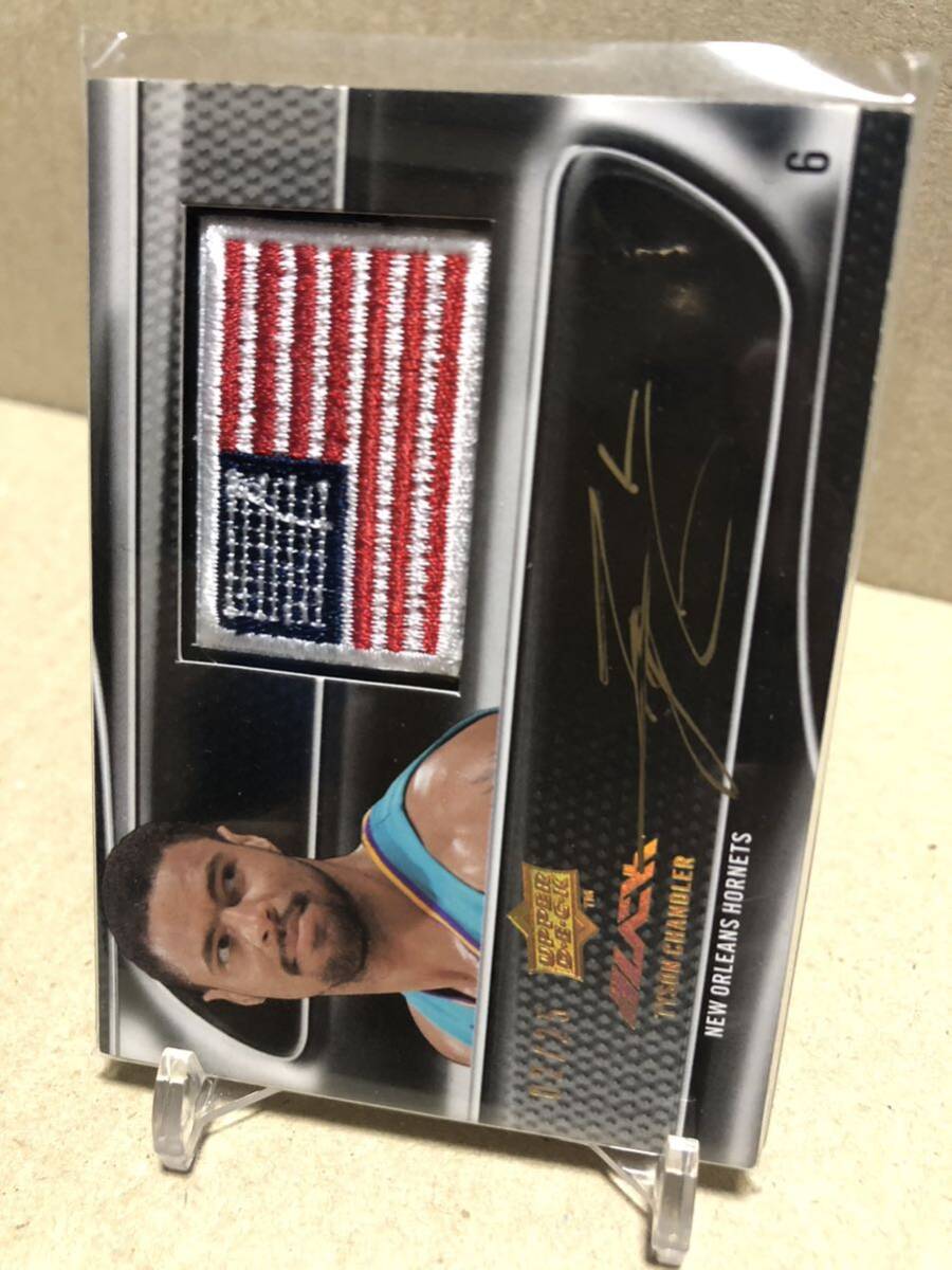 NBA 2008 UD Tyson Chandler PATCH Autograph Cardの画像1