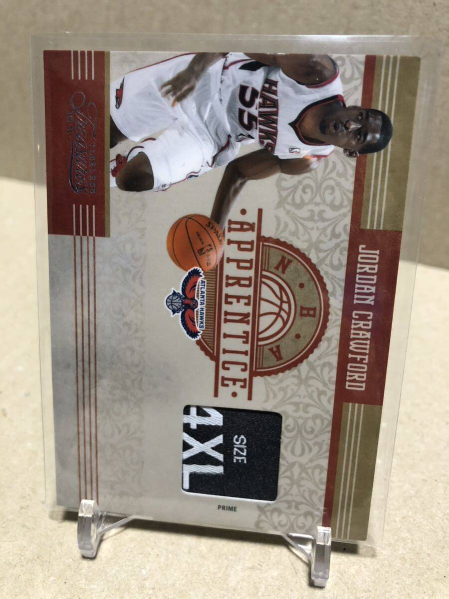 NBA 2010 PANINI Jordan Crawford Tag PATCH Card PRIMEの画像1