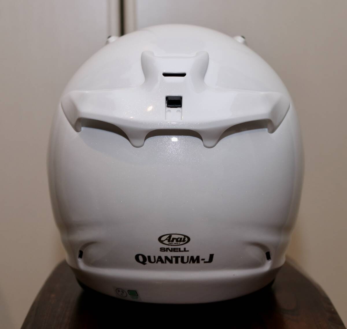 Arai　アライ フルフェイスヘルメット　QUANTUM-J クアンタムJ グラスホワイト 超美品 sizeL(59-60) _画像5