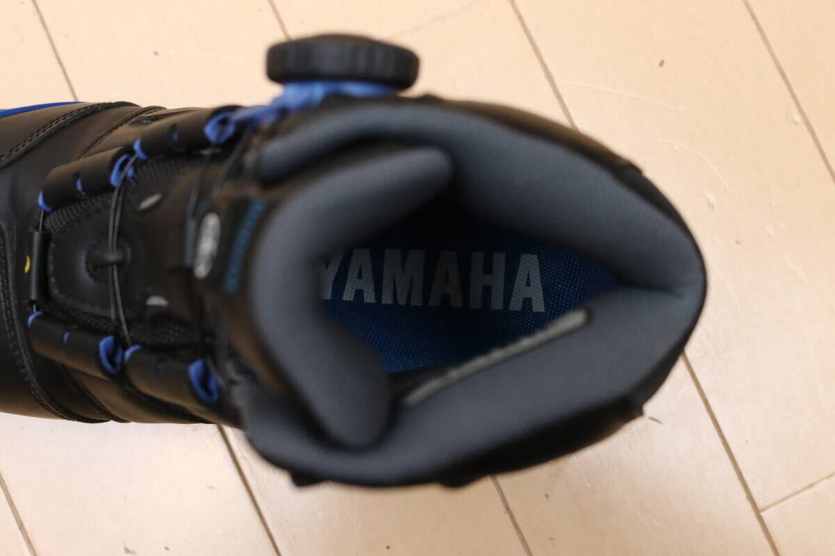 RSタイチ　ドライマスターBOA ラィンディングシューズ　YAHAMA コラボモデル ブルー 新品同様 サイズ24cm_画像8