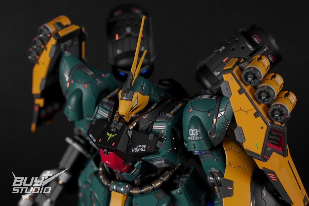 Buy+ Studio社 1/100 ヤクト・ドーガ キュネイ・ガス専用機 サザビーVer.ka用 改造パーツ 海外製ガレージキット