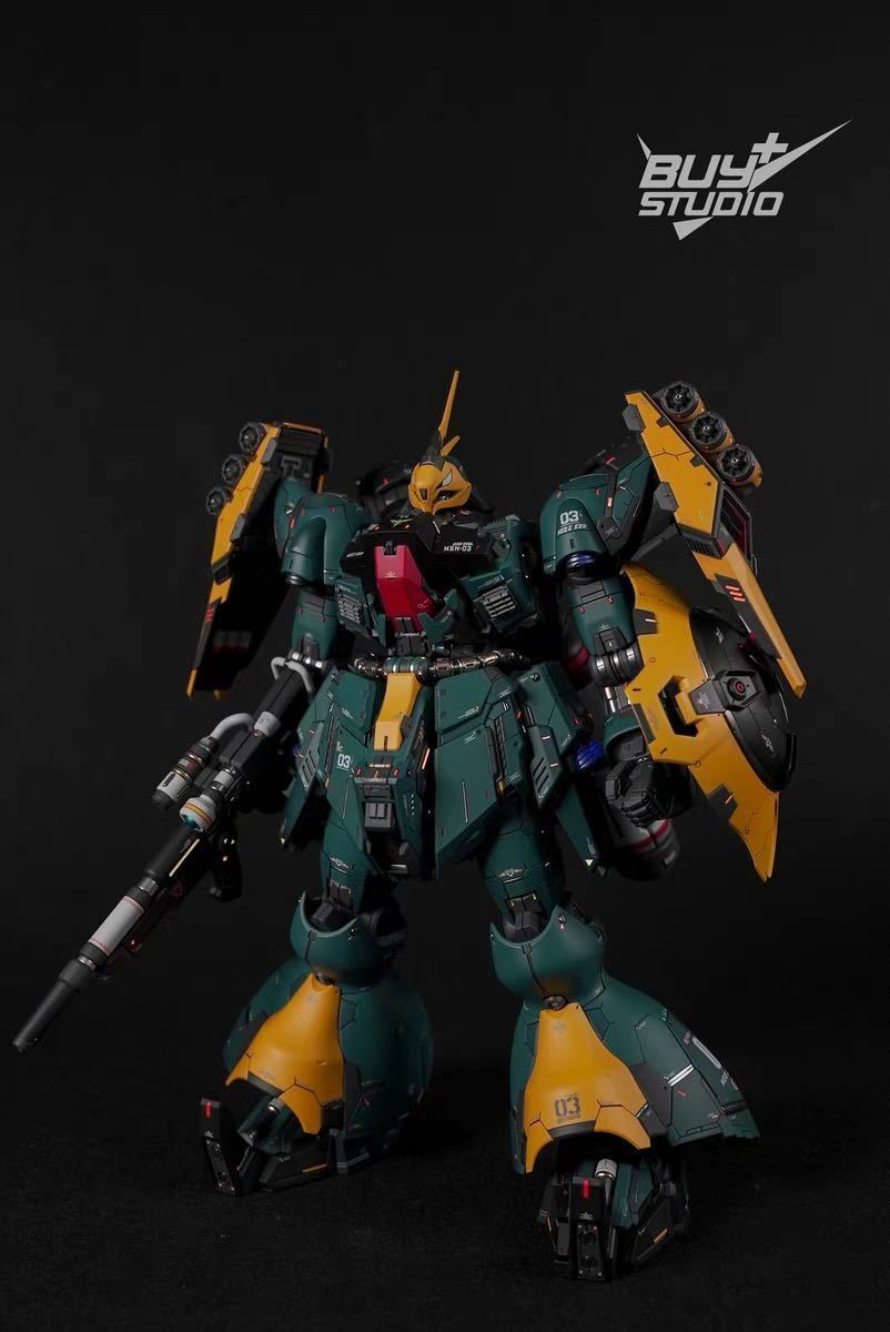 Buy+ Studio社　1/100 ヤクト・ドーガ　キュネイ・ガス専用機　サザビーVer.ka用　改造パーツ　海外製ガレージキット_画像2