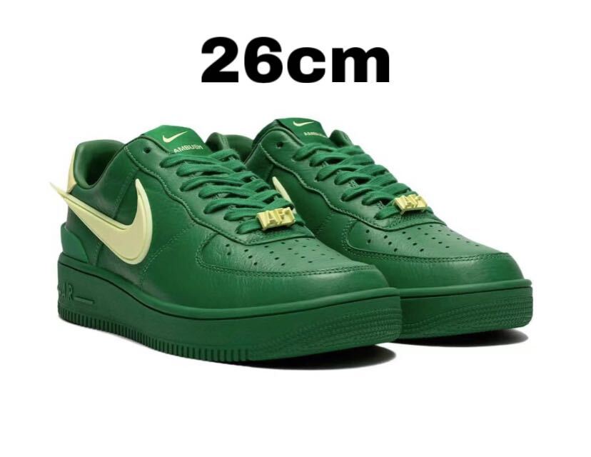 アンブッシュ × ナイキ エアフォース1 ロー パイングリーン 26cm AMBUSH × Nike Air Force 1 Low Pine Green and Citron DV3464-300_画像1