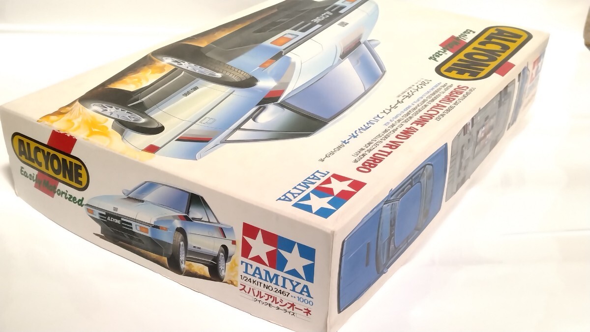 【中古品】 タミヤ 1/24 スポーツカーシリーズ No.67 クイックモーターライズ スバル アルシオーネ 4WD VRターボ 小鹿タミヤ_画像3