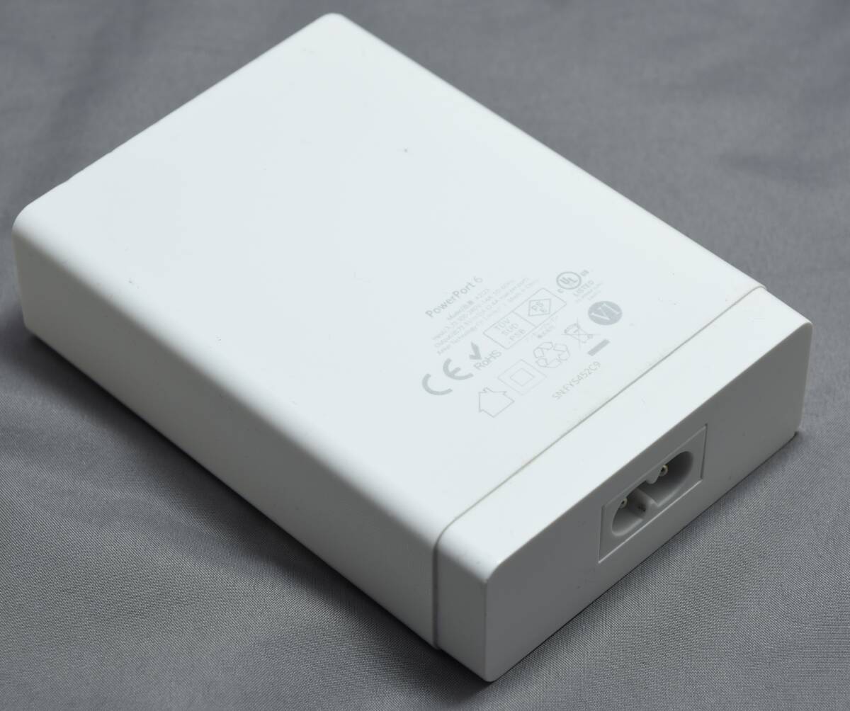 ▲☆【Anker】アンカー Power Port 6 USB 6口 急速充電器★△_画像7