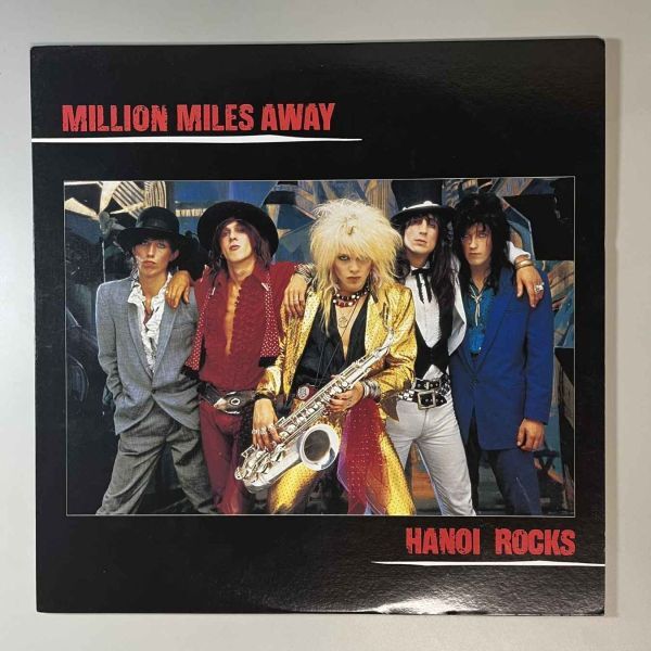 40495★美盤【日本盤】 Hanoi Rocks / Million Miles Away_画像1