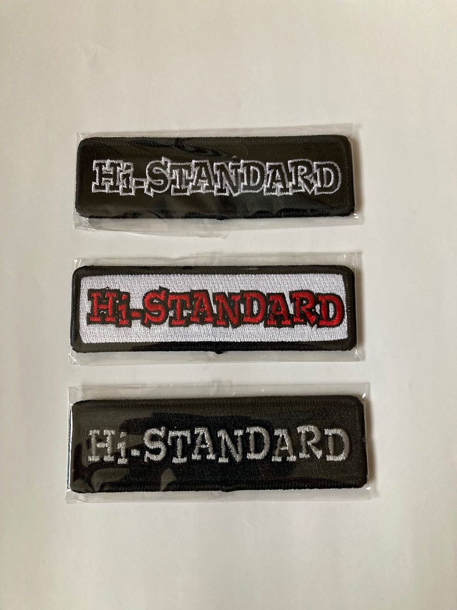 ハイスタ　会場限定　パッチ　3枚 hi-standard   ハイスタンダード　横山健　ken yokoyama tシャツ　グッズ