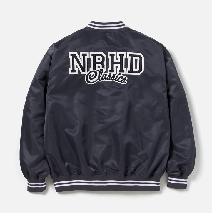 2024春夏　チャコール　Lサイズ　BASEBALL JACKET　ネイバーフッド　NEIGHBORHOOD　_画像2