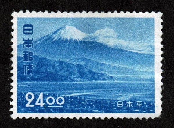 M666* selection of a hundred best sight-seeing area stamp Japan flat 2 kind (8 jpy,24 jpy ) glue ..* unused * excellent 