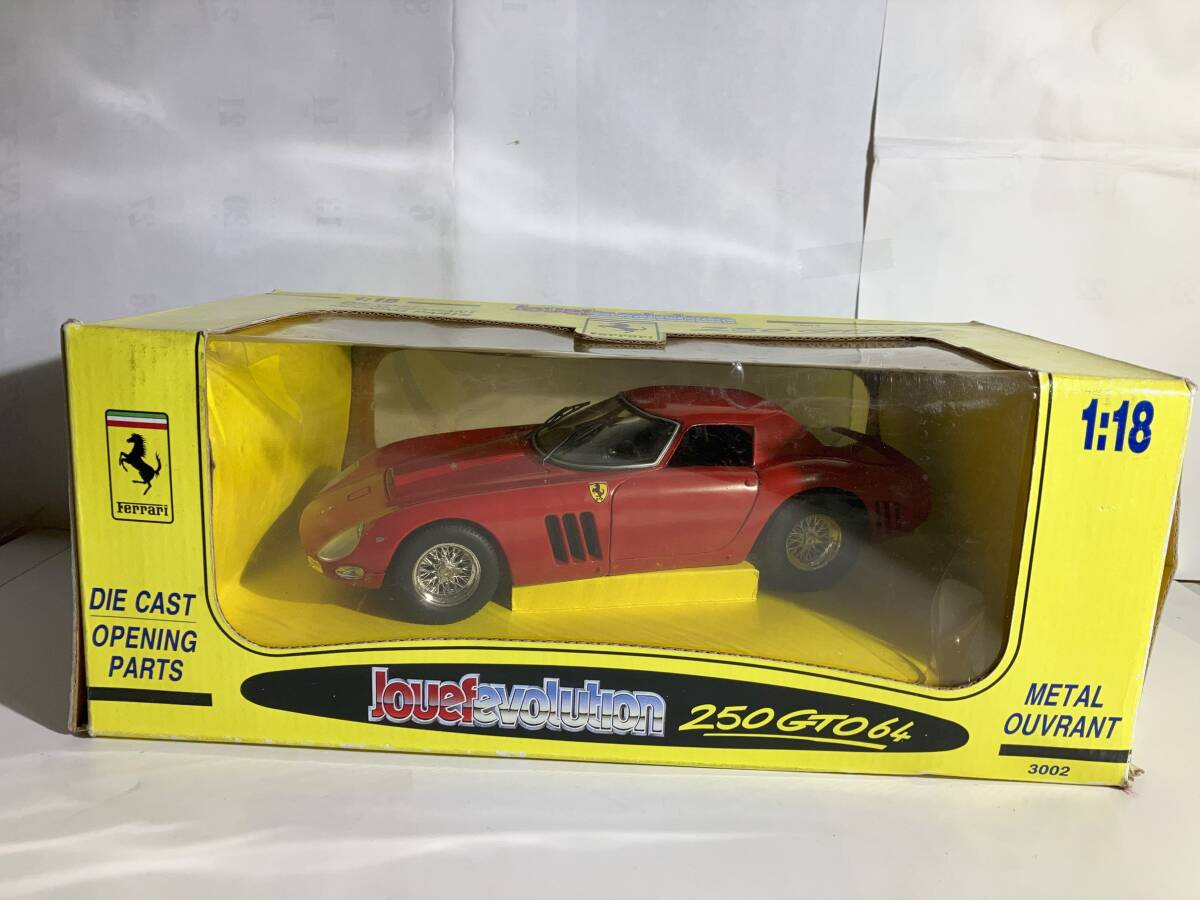 フェラーリ 250GTO64　1/18ミニカー　Ferrari 250GTO　日本代理店　京商