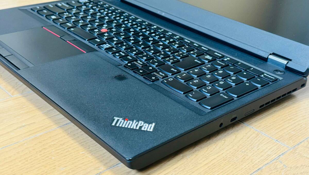 状態良 ワークステーション フルHD 15.6型 ThinkPad P53 ★ 9世代 Core i5-9400H メモリ16G NVMe 512GB Quadro T1000 Windows11 office2019_画像4