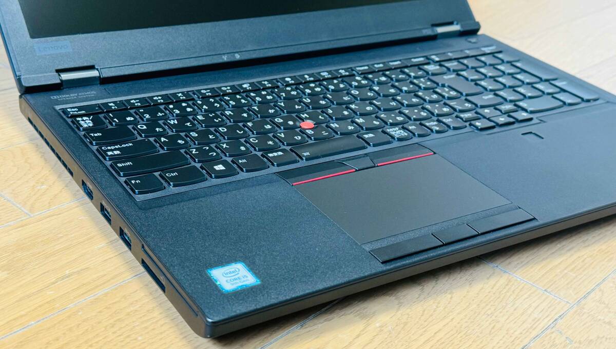 状態良 ワークステーション フルHD 15.6型 ThinkPad P53 ★ 9世代 Core i5-9400H メモリ16G NVMe 512GB Quadro T1000 Windows11 office2019_画像3