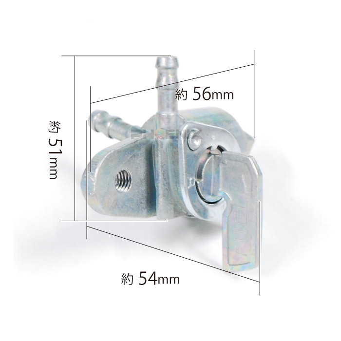 燃料コック 3way フューエルコック ガソリンコック バギー オートバイ バイク_画像3