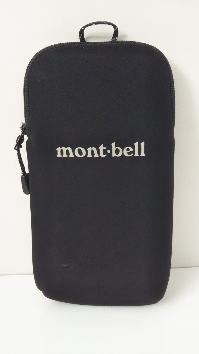 1433送料100円 mont-bell モンベル モバイルギアポーチ L 1133249 黒 ブラック ポーチ 小物入れ ファスナーの画像1