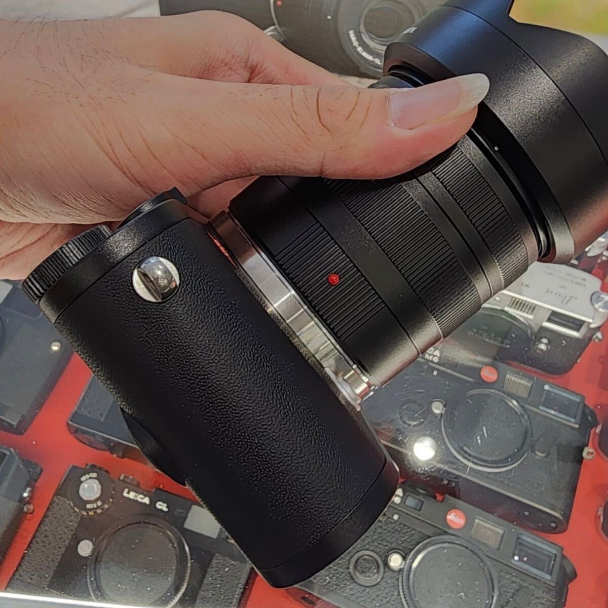 美品 Leica ライカ CL スタンダードバリオキットVario Elmar 18-56mm f3.5-5.6 ブラック 希少_画像6