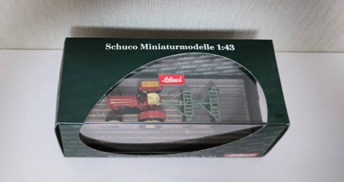  Schuco 1/43 Porsche дизель Junior Porsche-Diesel ~Junior~ mit Scheibenegge #02613