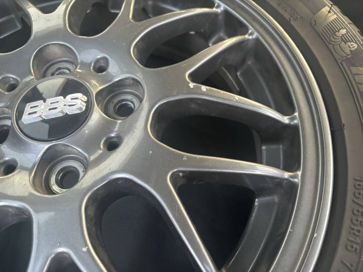 ★バリ山早い者勝ち!BBS４本セットコペンアルティメットエディション２ 165/55R15 東京葛飾区 直接受け渡し可能★の画像9