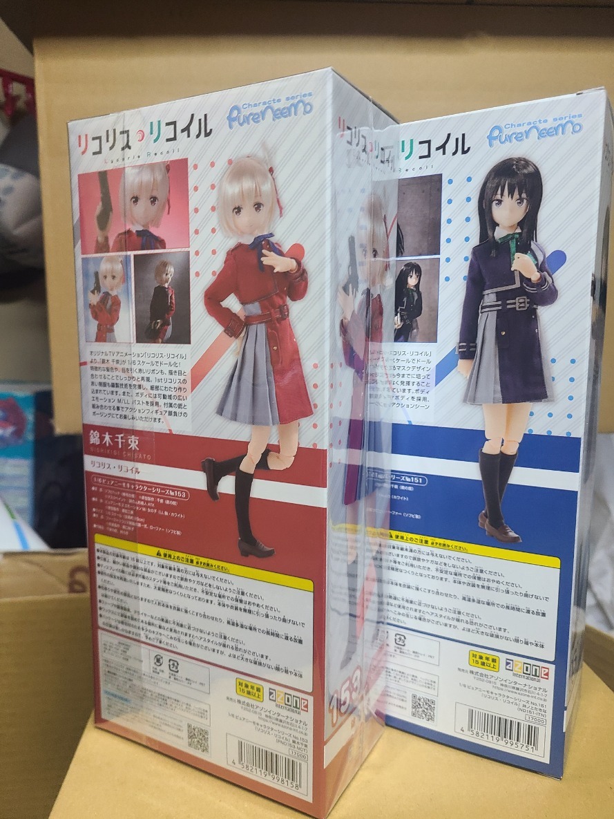 新品・未開封】リコリス・リコイル 錦木千束 井ノ上たきな 1/6 新品・未開封】リコリス・リコイル 錦木千束 井ノ上たきな 1/6