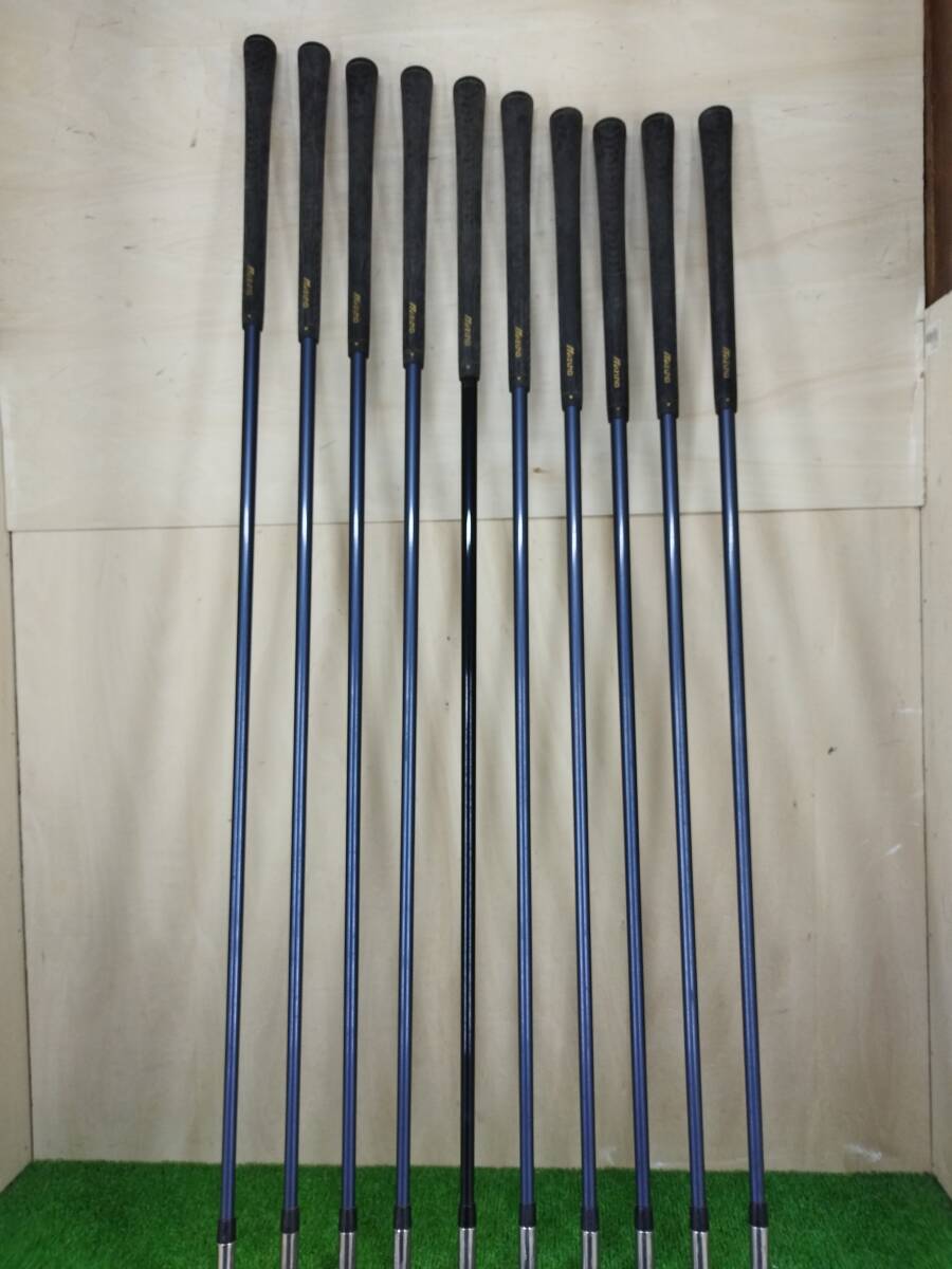 【訳あり】MIZUNO ZEPHYR ミズノ ゼファー EG-180V　3～9番/PW/FW/SW アイアン10本セット TECHNO FLEX2640 フレックスR_画像5