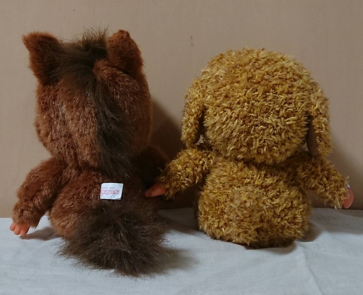 中古　★アニマルモンチッチ　2体セット　おうまさん　トイプードル★　Monchhichi_画像4