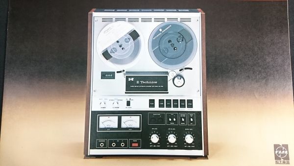 『Technics(テクニクス)THREE MOTOR TAPE DECK(3モーター H.P.Fヘッド オートリバース プロ用最高級 テープデッキ)RS-715U』1970年頃 松下の画像3