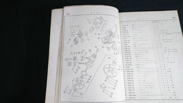 【昭和レトロ】『SUBARU(スバル)SAMBER(サンバー) K151/K151V/K151VD/K151V型 PARTS LIST(パーツリスト)1964』富士重工業/初代サンバー_画像5