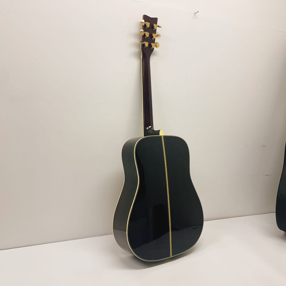 ◎YAMAHA L-10S アコースティックギター ハードケース付 ヤマハ後期型前期モデル バインディング 楽器 弦楽器 ギター 6弦の画像4