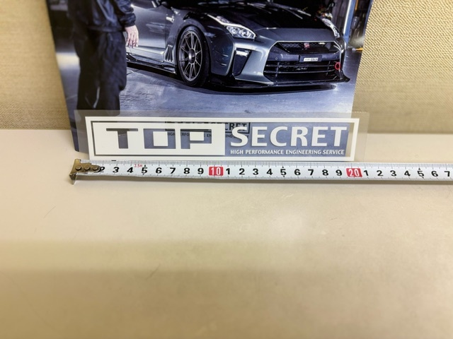 TOPSECRET トップシークレット ステッカー・2023カタログ・ハガキ_画像4