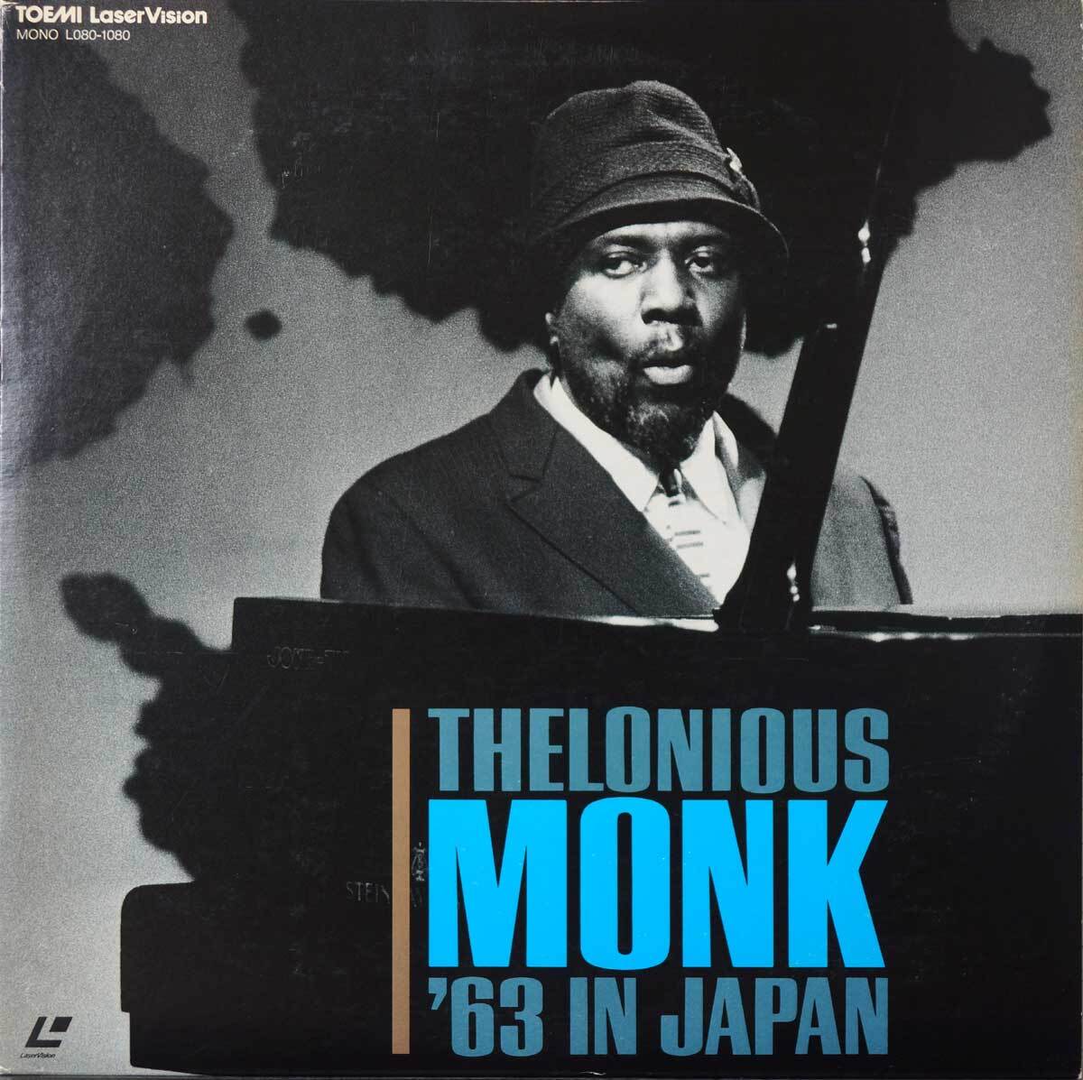 THELONIOUS MONK Cello nias*monk\'63 in * Japan other Laser * disk 4 sheets 