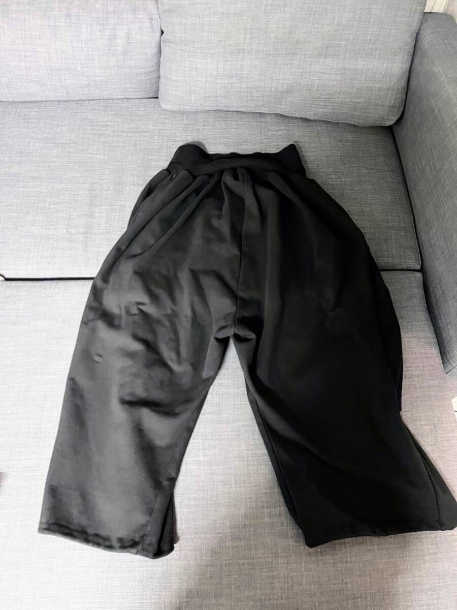 FUMITO GANRYU 19AW Parkour Pants ブラック サイズ1 オーバーサイズ_画像2