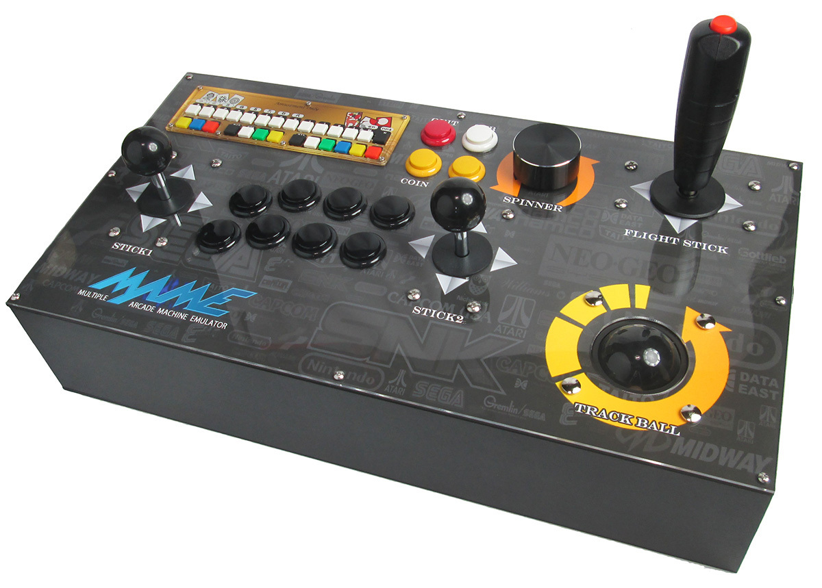 mame.hyperspin etc.. arcade emulator - optimum USB multi full controller ( mah-jong panel equipment )